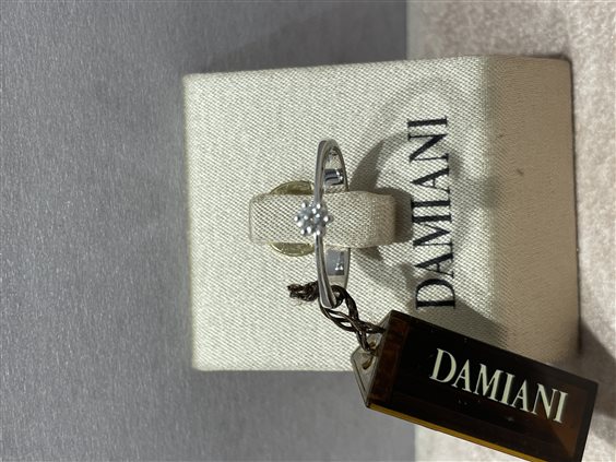 Anello Damiani Donna in Oro bianco Diamante 0.14 Ct 71526856 - 71526856